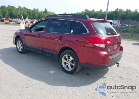 2013 Subaru Outback 2.5I Limited из США, поврежденный, VIN 4S4BRBKC5D3215049